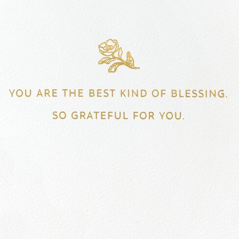 Hallmark Signature Mother's Day Card (Best Kind of Blessing) for Mom, Aunt, Mother-in-Law in Kuwait
