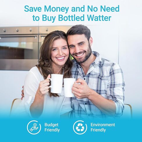 AQUA CREST LT1000PC ADQ747935 Refrigerator Water Filter and Air Filter, Replacement for LG® LT1000P®/PC/PCS, LMXS28626S, LFXS26973S, MDJ64844601, ADQ74793501, ADQ74793502 and LT120F®, 3 Combo in Kuwait