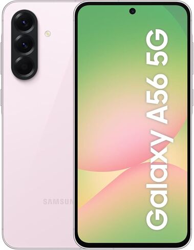 SAMSUNG Galaxy A56 5G Ai (for Tmobile Mint Tello & Global) (256GB + 12GB) Version Latina Unlocked SM-A566E/DS 6.6" 120Hz 50MP Triple (Awesome Graphite SM-A566EZADTPA) in Saudi Arabia