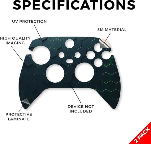 الجلد متوافق مع Microsoft Xbox Series X | S Controller (2 Pack) - Dead Wood - Premium 3M Vinyl Protction Wrap Cover - من السهل تطبيق | مصنوع في الولايات المتحدة الأمريكية من قبل Mayyskins in Kuwait