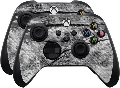 الجلد متوافق مع Microsoft Xbox Series X | S Controller (2 Pack) - Dead Wood - Premium 3M Vinyl Protction Wrap Cover - من السهل تطبيق | مصنوع في الولايات المتحدة الأمريكية من قبل Mayyskins in Kuwait