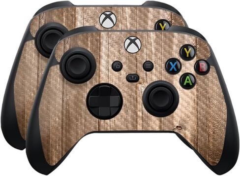 الجلد متوافق مع Microsoft Xbox Series X | S Controller (2 Pack) - Dead Wood - Premium 3M Vinyl Protction Wrap Cover - من السهل تطبيق | مصنوع في الولايات المتحدة الأمريكية من قبل Mayyskins in Kuwait