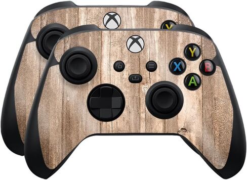 الجلد متوافق مع Microsoft Xbox Series X | S Controller (2 Pack) - Dead Wood - Premium 3M Vinyl Protction Wrap Cover - من السهل تطبيق | مصنوع في الولايات المتحدة الأمريكية من قبل Mayyskins in Kuwait