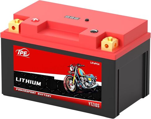 TPE Lithium DLF4L-BS,12V 3AH 350CCA Motorcycle Battery Powersport Battery for ATV, Jet Ski, Scooter, PWC & More in Saudi Arabia