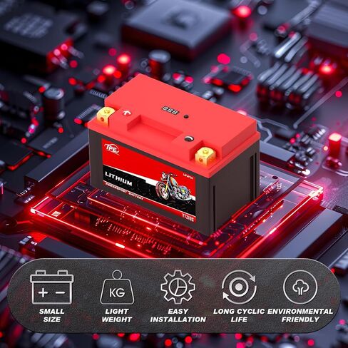 TPE Lithium DLF4L-BS,12V 3AH 350CCA Motorcycle Battery Powersport Battery for ATV, Jet Ski, Scooter, PWC & More in Saudi Arabia