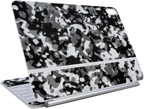 Carbon Fiber Skin Compatible with Apple Magic Keyboard for iPad Air 13-inch (M3) 2025 - Green Wheat Fields - Premium 3M Vinyl Protective Wrap Decal Cover - Easy to Apply | MMade in The USA in Kuwait