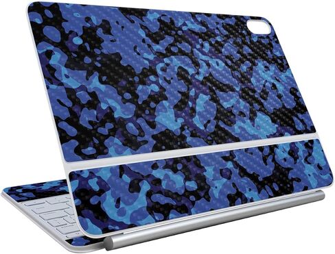 Carbon Fiber Skin Compatible with Apple Magic Keyboard for iPad Air 13-inch (M3) 2025 - Green Wheat Fields - Premium 3M Vinyl Protective Wrap Decal Cover - Easy to Apply | MMade in The USA in Kuwait