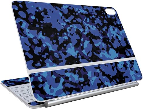 Carbon Fiber Skin Compatible with Apple Magic Keyboard for iPad Air 13-inch (M3) 2025 - Green Wheat Fields - Premium 3M Vinyl Protective Wrap Decal Cover - Easy to Apply | MMade in The USA in Kuwait