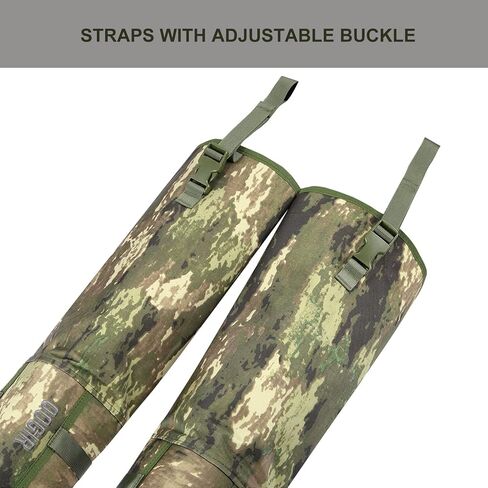 QOGIR Snake Chaps Snake Guard Gaiters for Briar-Proof Upland Hunting Chap, Waterproof Brush Protector Chap, Hunting Gaiters in Kuwait