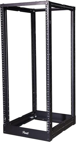 Rosewill 20U Open Frame Network Rack for Servers & AV Gear,Server Rack Floor Standing or Wall Mounted, AV Rack for 19" Networking, Servers and Audio 20 inches Depth in Kuwait