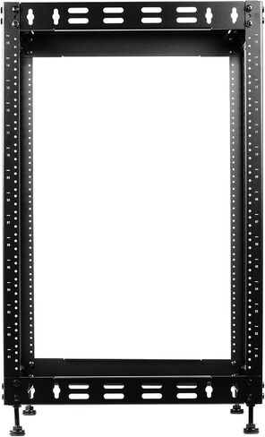 Rosewill 15U Open Frame Network Rack for Servers & AV Gear,Server Rack Floor Standing or Wall Mounted, AV Rack for 19" Networking, Servers and Audio 20 inches Depth in Saudi Arabia