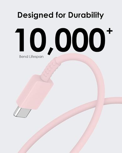 2 Pack I Phone 16 15 Fast Charger ، USB C Charger ، 25W Type C Charger Charge Fast Charging with USB C to C Cable Cable 6ft for Galaxy S24 Ultra/S23+/S22/S21/S20/PHONE 16 15 PRO MAX 16 15 PLUS in Kuwait