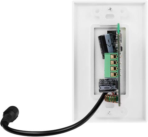 TNP Bluetooth Audio Audio Receiver Plate Mount مع إخراج مضخم الصوت - 120W BT 5.0 APTX Stereo Amplifier مع إدخال AUX 3.5 مم ، التحكم في مستوى الصوت - مضخم Bluetooth اللاسلكي لنظام الموسيقى ومكبر الصوت in Saudi Arabia