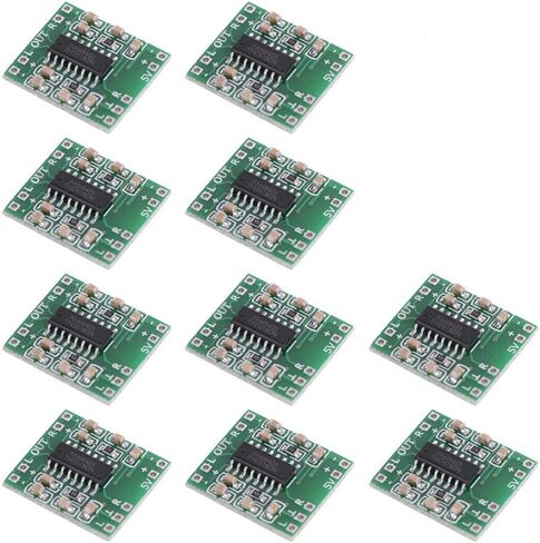 3PCS Super Mini PAM8403 Module Digital Power Amplifier Board Class D 2x3W 2.5-5V Input USB Power Supply for DIY Audio AMP Speakers in Saudi Arabia