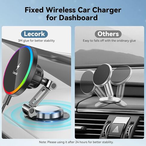for Magsafe Car Mount Charger, 15W Air Vent Magnetic Wireles Car Mount Charger for iPhone 16 Pro Max Accessories, Car Phone Holder for iPhone 16 15 14 13 12, Zinc Alloy Case, Cool Grey in Saudi Arabia