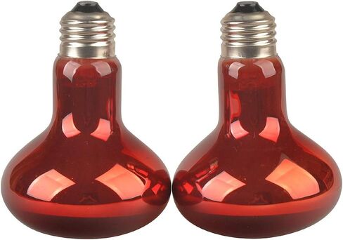 LUCKY HERP Reptile Infrared Basking Bulb,Terrarium Lighting Lamp,2-Pack (25, Watts) in Saudi Arabia