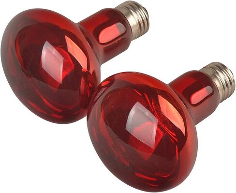 LUCKY HERP Reptile Infrared Basking Bulb,Terrarium Lighting Lamp,2-Pack (25, Watts) in Saudi Arabia