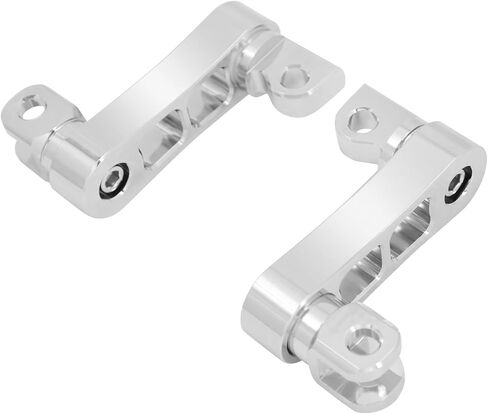 Motorcycle Adjustable Footpegs Highway Pegs Male Mount Foot Peg Clamp Support Extensions Bracket Fit For Harley Sportster Dyna Softail Touring Road King Street Glide Road Glide in Saudi Arabia