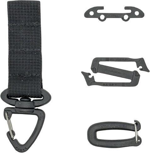Tactical Molle Swivel Nylon Hook with a Variety of Connection Buckles,Suitable for Tactical Backpacks, Vests, Belts in Saudi Arabia