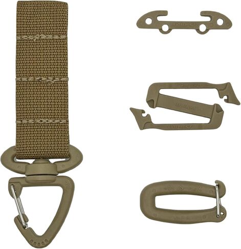 Tactical Molle Swivel Nylon Hook with a Variety of Connection Buckles,Suitable for Tactical Backpacks, Vests, Belts in Saudi Arabia
