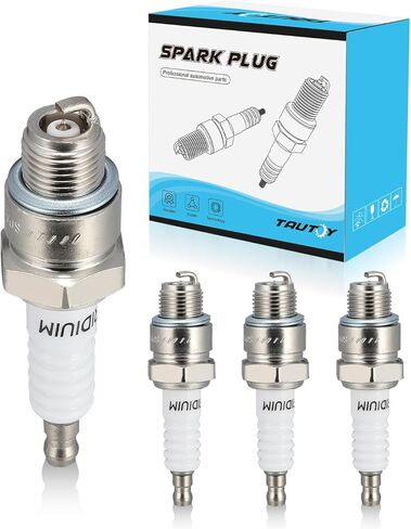 93175 Spark Plugs Double Iridium 4PCS (1.8L 2.0L 2.4L) 2008-2020 For Kia Forte Rondo Sorento Soul,For Honda Accord Civic Crosstour,For Hyundai Elantra Santa Fe Sonata Tucson,For Acura ILX TSX in Kuwait