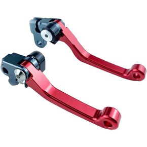 CNC Motorcycle Billet Foldable Pivot Clutch Brake Lever Handle for CR 80 CR 85R CR 125R CR 250R CRF 150R CRF 450R XR 650R Dirt Bike Pit Bike in Saudi Arabia
