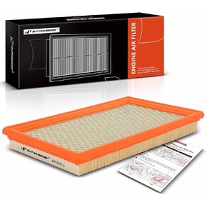 A-Premium Engine Air Filter Compatible with Infiniti, Nissan, Saab & Subaru - 350Z, Altima, Frontier, Maxima, Murano, Pathfinder, Quest, Sentra, Xterra, FX35, G20, JX35, M30, Forester, Impreza, Legacy