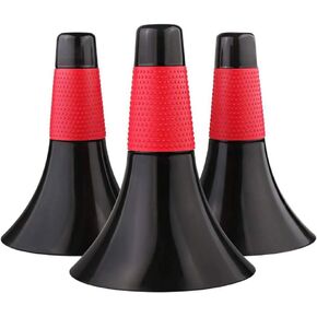 Pack of 3pcs Marker Cones Barrier Sports Fitness Football Basketball Speed Agility Grab Training