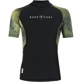 Aqua Lung Men's Short Sleeve Galaxy Rash Guard