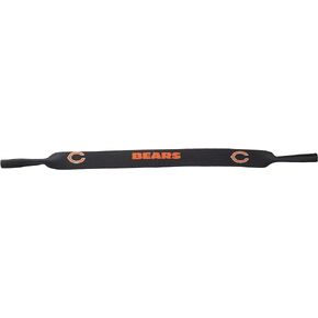 NFL Chicago Bears Neoprene Sunglass Strap, Black