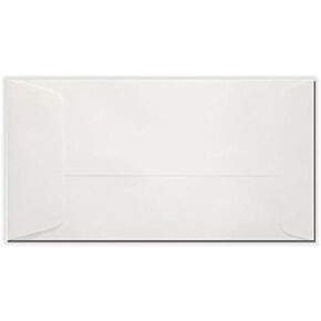 LUXPaper Open End Envelopes | Peel & Press | 6" x 11 1/2" | White | 70lb. Text | 250 Qty