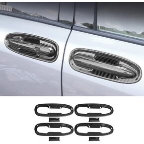 Auto Accessories Fit for Toyota Sienna 2023 2022 2021 Door Handle Bowl Cover Molding Trim (Black) ABS 8 PCS