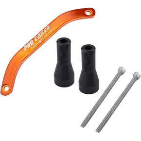 PRO CAKNE Motorcycle Rear Lift Grab Handle Bar Aluminum Replacement Rear Seat Rail Kit Grab Handles Hand Grips Compatible for 2016-2019 125 250/300/450/500 SX SXF XC XC-F XCW EXC F-Look Fitment-Orange