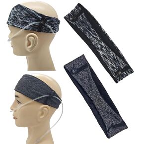 Comfortable Ear Protectors for Oxygen Tubing - Cannula Headband Hairband | Elevate Your Oxygen Experience for Oxygen Accessories to Keep Cannula in Place and Prevent Ear Soreness (2 PCS)