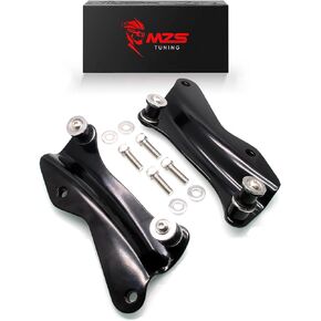 MZS 4 Point Docking Hardware Kit, 2014-2023 Touring Accessories Black Compatible with Electra Glide | Road Glide | Road King | Street Glide | Ultra Limited