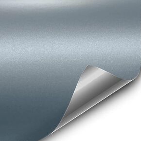 VViViD Matte Silver Car Wrap Vinyl Roll with Air Release 3MIL (1ft x 5ft)
