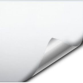 Matte White 60 Inches x 1 Foot Car Wrap Vinyl Roll with Air Release 3MIL-VViViD8