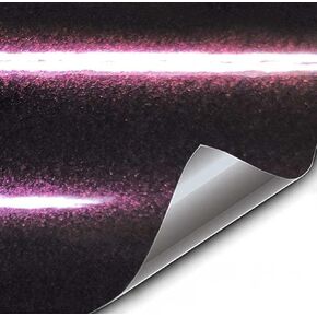 VViViD+ Gloss Nightshade Purple Premium Vinyl Wrap Film (1ft x 5ft)