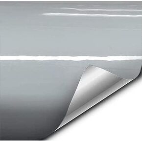 VVIVID+ Gloss Elephant Grey Nardo Gray Vinyl Car Wrap Film (1ft x 5ft)