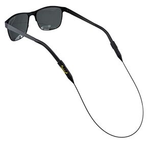 Cablz Original Eyewear Retainer, Black and Yellow with Black Cable, 14-Inch