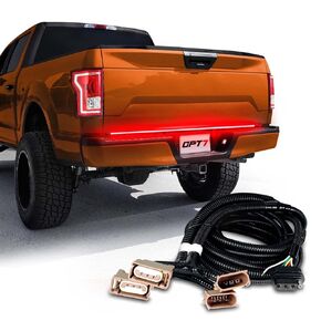 OPT7 Easy Connect Harness for 2015-2020 F150 with Blind Spot (All F-150 Models w/BLIS/Backup Camera/Tow Assist Sensor), Compatible with Redline LED Tailgate Light Bar