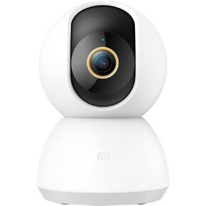 Xiaomi Smart Camera C300, 2K Clarity, 360° Vision, AI Human Detection, F1.4 Large Aperture and 6P Lens, Enhanced Color Night Vision in Low Light, Full Encryption for Privacy Protection, White in Saudi Arabia