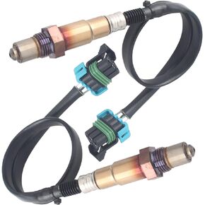 250-24649 O2 Oxygen Sensor Compatible with Lacrosse Equinox SRX Impala Acadia Terrain Envoy Savana Trailblazer Traverse Volt 2Pcs