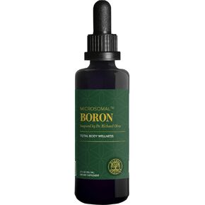 Global Healing Boron Supplement for Men and Women - More Bioavailable Than Liposomal for Bone Health, Metabolism, and Enhanced Magnesium Absorption, 5 mg (2 Oz)