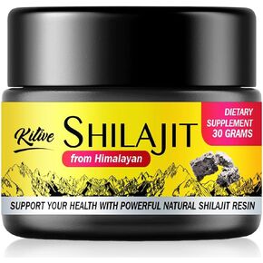 Shilajit Pure Himalayan Organic Resin: Pure Shilajit Resin for Men and Women-Himalayan Shilajit-Golden Level-600mg Organic Shilajit Resin with 85+ Trace Minerals for Immune Support Energy 30g