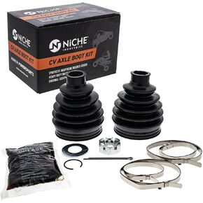 NICHE Front CV Axle Boot Kit For Polaris 2204107 Ranger and Crew 800 900 XP UTV