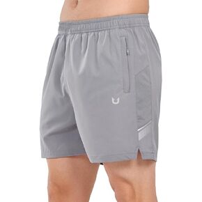 NORTHYARD Men's 5" Athletic Running Shorts Quick Dry Lightweight with Zip Pockets Gym Workout Active
