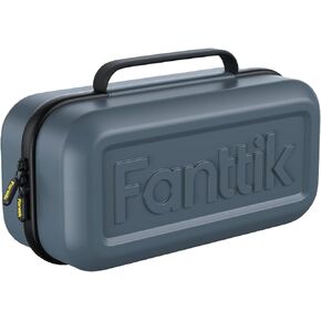Fanttik T8 MAX Portable EVA Protection Case, Officially Customized Storage EVA Bag T8 MAX Jump Starter, Battery Clamps, Charger Adapter and Cable (Carrying Case Only)