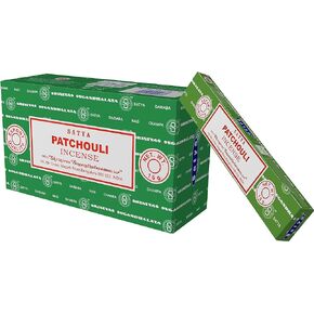 Satya Nag Champa Patchouli Incense Sticks, 12 Count