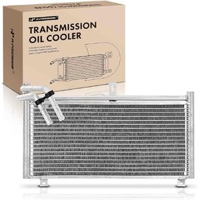 A-Premium Transmission Oil Cooler Compatible with Dodge Ram 2500 1995-2002 5.9L, Ram 3500 1995-2002 5.9L